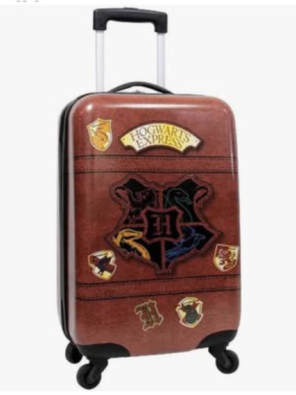Hogwarts Express Brown Hard-Shell 21” Carry-On Trolley